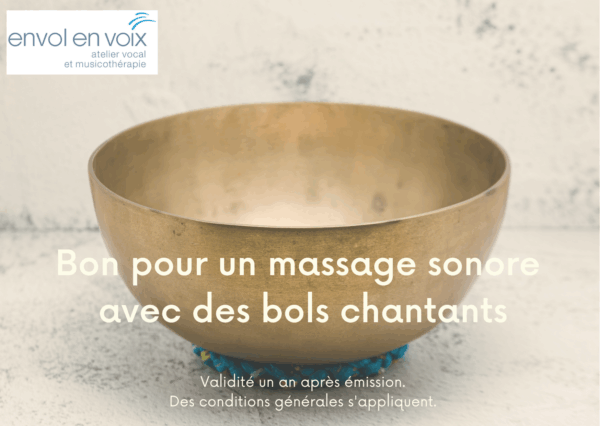 1 Bol chantant doré mais pas miroitant juste reflets