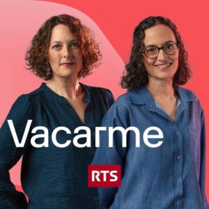 logo rts et photo des animatrices de vacarme